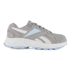 Reebok Shoes: Women's RB362 Grey Powder Blue Steel Toe EH Athletic Work Shoe -Work Shoes Store reebok rb362 hyperium work 01edit