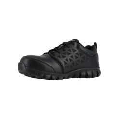 Reebok Shoes: Women's RB047 Black EH Alloy Toe Athletic Oxford Slip-Resistant Shoes -Work Shoes Store reebok rb4047 rb047 sublite cushion work 03