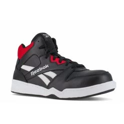 Reebok Shoes: Men's RB4132 Black/Red Composite Toe EH Slip Resistant High Top Work Sneaker
