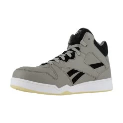 Reebok Shoes: Men's RB4136 Grey/Black Composite Toe EH Slip Resistant High Top Work Sneaker -Work Shoes Store reebok rb4136 bb4500 03