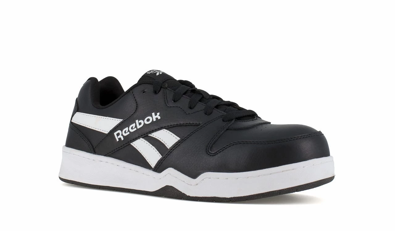 Reebok Shoes: Men's RB4162 Black/White Composite Toe EH Slip Resistant Low Cut Work Sneaker 3 Reebok Shoes: Men's RB4162 Black/White Composite Toe EH Slip Resistant Low Cut Work Sneaker