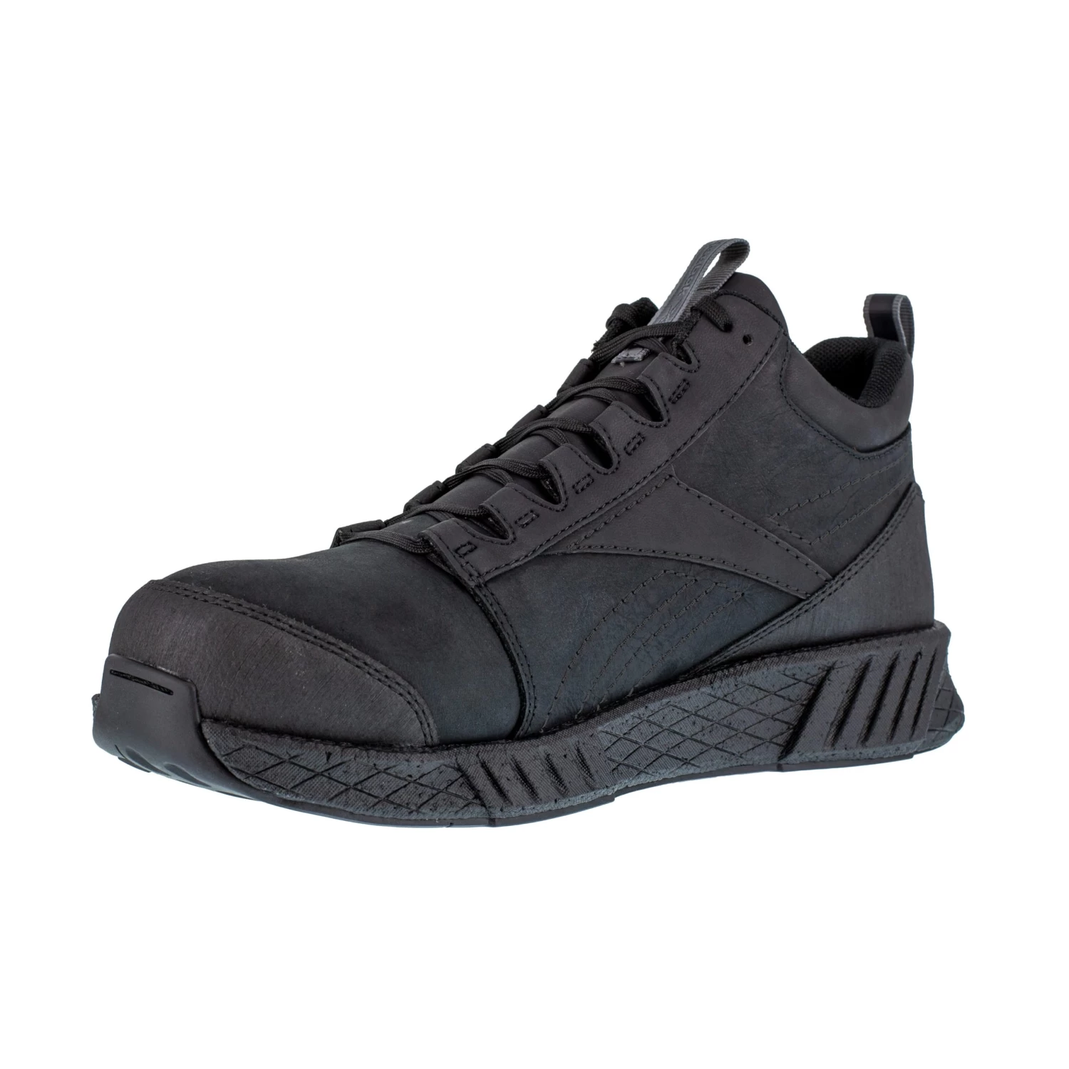 Reebok Shoes: Men's RB4301 Black Fusion Formidable Composite Toe Slip Resistant Athletic Mid Shoe 5 Reebok Shoes: Men's RB4301 Black Fusion Formidable Composite Toe Slip Resistant Athletic Mid Shoe - Image 3