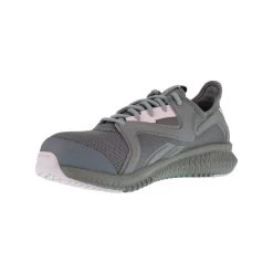 Reebok Shoes: Women's RB461 Grey Pink Flexagon 3.0 Composite Toe EH Athletic Work Shoe -Work Shoes Store reebok rb461 flexagon 3.0 work 03