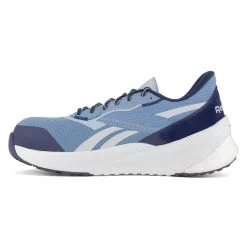 Reebok Shoes: Women's RB517 Blue White Composite Toe EH Athletic Work Shoe -Work Shoes Store reebok rb517 floatride energy daily work 04edit