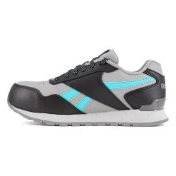 Reebok Shoes: Women's RB982 Grey Teal Composite Toe EH Classic Work Sneaker -Work Shoes Store reebok rb982 harman work 04edit