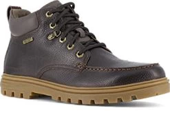 Rockport Works Boots: Men's RK6710 Brown Alloy Toe Weather EH Mocassin Work Boot