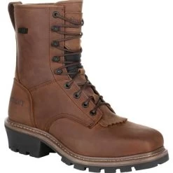 Rocky Footwear: Men's RKK0277 Waterproof Composite Square Toe Logger Work Boots 11 Rocky Footwear: Men's RKK0277 Waterproof Composite Square Toe Logger Work Boots -Work Shoes Store rkk0277