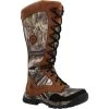 Rocky Boots: Men's RKS0616 Camo Brown Soft Toe Lynx 16" Waterproof Snake Boot -Work Shoes Store rks0616 1