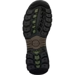 Rocky Boots: Men's RKS0616 Camo Brown Soft Toe Lynx 16" Waterproof Snake Boot -Work Shoes Store rks0616 outsole