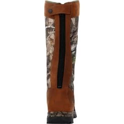 Rocky Boots: Men's RKS0617 Camo Brown Soft Toe Lynx 16" Waterproof Snake Pull On Boot -Work Shoes Store rks0617 back