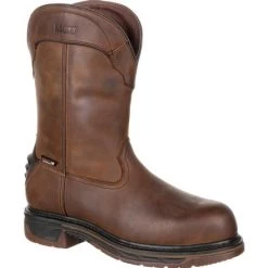 Rocky Footwear: Men's RKW0247 Waterproof Composite Toe Iron Skull Western Boots -Work Shoes Store rkw0247