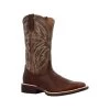 Rocky Boots: Men's RKW0405 Brown Soft Toe 12" Tall Oaks Western Pull On Boot -Work Shoes Store rkw0405edit