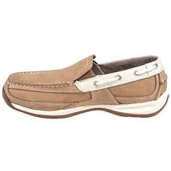 Rockport Works Shoes: Women's RK673 Tan Steel Toe ESD Slip-On Boat Shoes 11 Rockport Works Shoes: Women's RK673 Tan Steel Toe ESD Slip-On Boat Shoes -Work Shoes Store rockport rk673 i 01