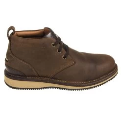 Rockport Works Shoes: Men's RK2801 Brown Prestige Point Steel Toe Chukka -Work Shoes Store rockport rk2801 o 001