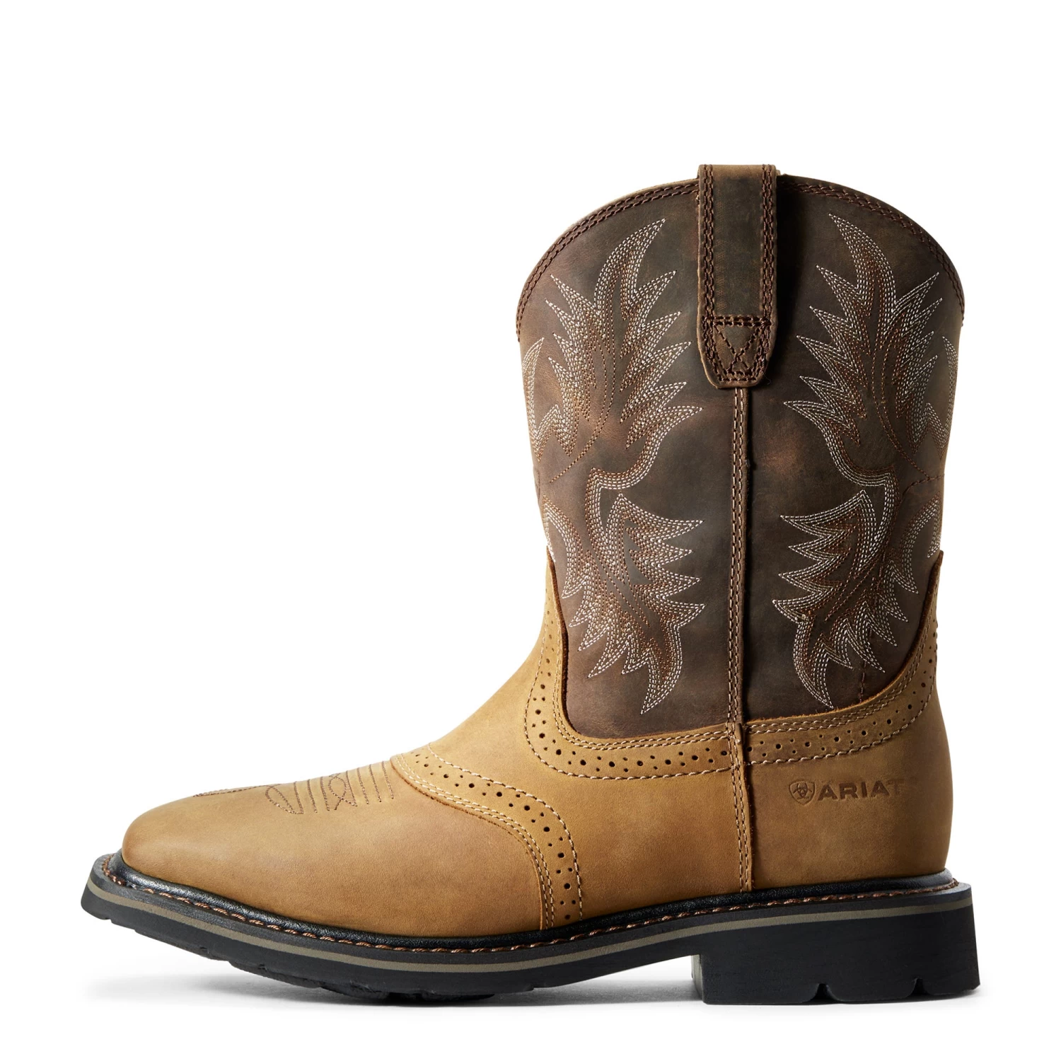 Ariat Boots: Men's Brown 10010148 Heat-Resistant EH Square Toe Boots 6 Ariat Boots: Men's Brown 10010148 Heat-Resistant EH Square Toe Boots - Image 4