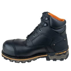 Timberland PRO Boots: Men's Black TB0A1FZP 001 6 Inch Boondock CT Work Boots -Work Shoes Store tb0a1fzp001 4