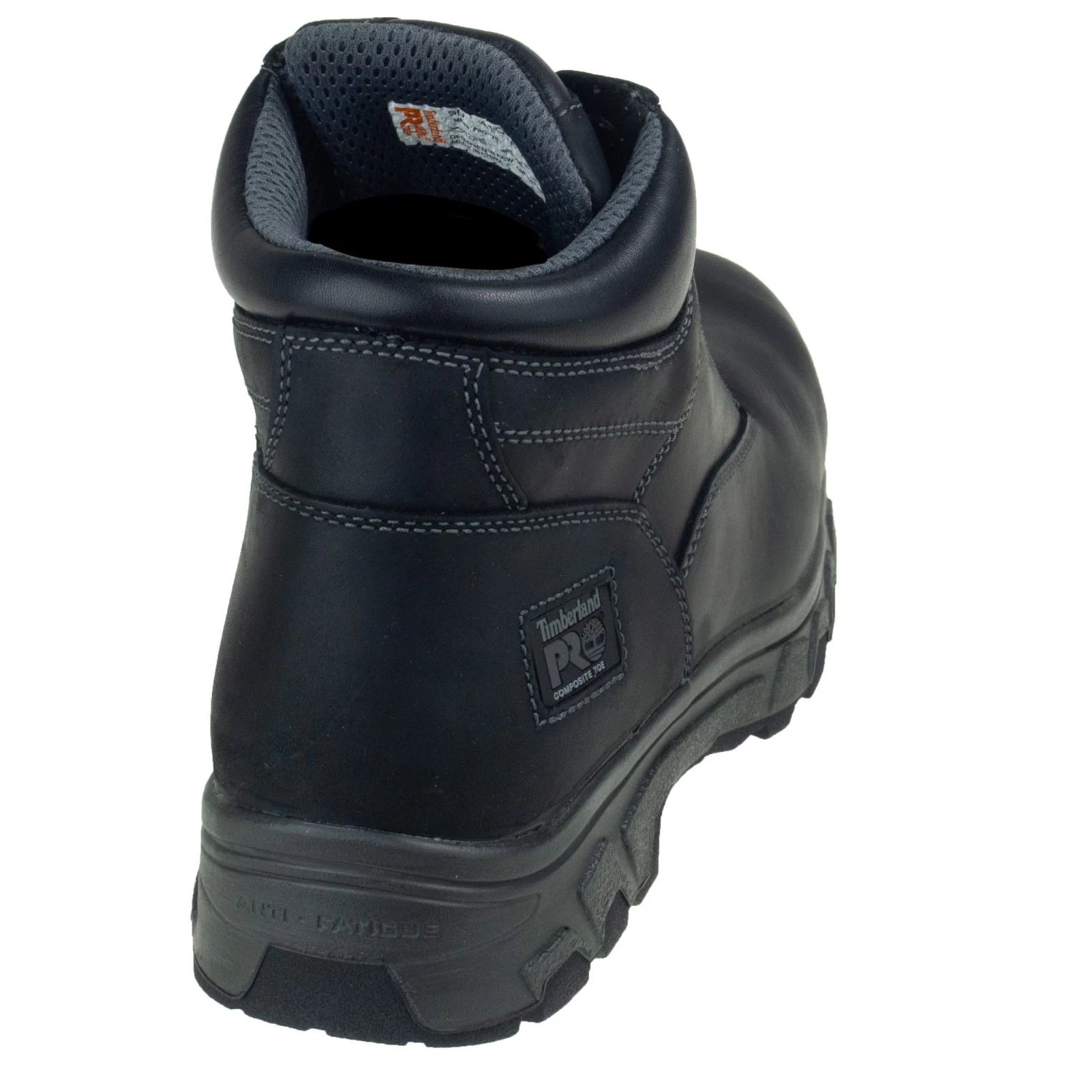 Timberland PRO Boots: Men's Black Workstead TB0A1Q2W 001 6 Inch Work Boots 7 Timberland PRO Boots: Men's Black Workstead TB0A1Q2W 001 6 Inch Work Boots - Image 5