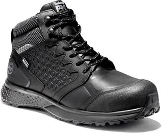 Timberland Pro Boots: Men's A1ZC9 Black Reaxion Composite Toe Waterproof Hiker 4 Timberland Pro Boots: Men's A1ZC9 Black Reaxion Composite Toe Waterproof Hiker - Image 2