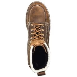 Thorogood Boots: Men's Steel Toe 804-4378 EH USA-Made Brown Work Boots -Work Shoes Store thorogood 804 4378 t 01 1