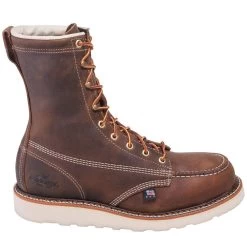 Thorogood Boots: Men's 804-4478 USA-Made Brown EH Steel Toe Work Boots 11 Thorogood Boots: Men's 804-4478 USA-Made Brown EH Steel Toe Work Boots -Work Shoes Store thorogood 804 4478 o 01