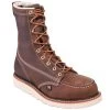 Thorogood Boots: Men's 804-4478 USA-Made Brown EH Steel Toe Work Boots 2 Thorogood Boots: Men's 804-4478 USA-Made Brown EH Steel Toe Work Boots -Work Shoes Store thorogood 804 4478 p 01