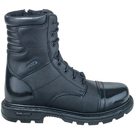 Thorogood Men's 834-6888 Black 8 Inch Uniform Side Zip Jump Boots 6 Thorogood Men's 834-6888 Black 8 Inch Uniform Side Zip Jump Boots - Image 4