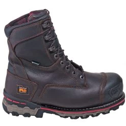 Timberland Pro Boots: Men's TB0A128P 214 Brown Waterproof Insulated Composite Toe Boots -Work Shoes Store timberland 128p o 01