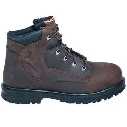 Timberland PRO Boots: Men's 85591 Magnus Brown EH Steel Toe Boots -Work Shoes Store timberland 85591 o 01