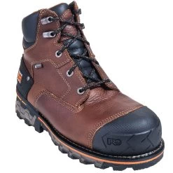 Timberland PRO Boots: Men's 92641 Boondock EH 6" Waterproof Composite Toe Insulated Boots -Work Shoes Store timberland 92641 p 01