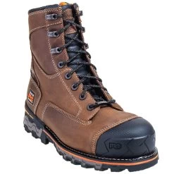 Timberland PRO Boots: Men's Brown 92671 Boondock EH Composite Toe Boots -Work Shoes Store timberland 92671 p 01