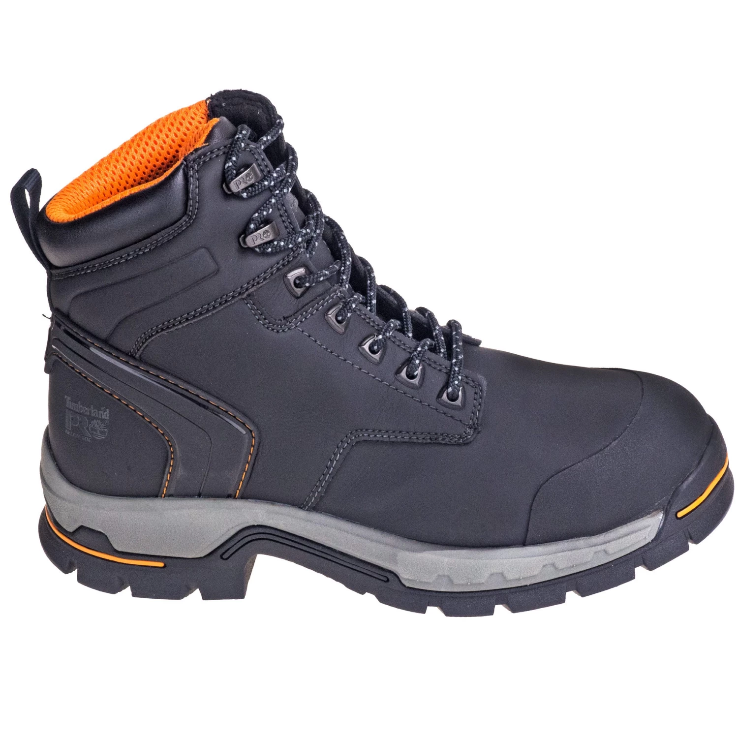 Timberland PRO Boots: Men's TB01064A 001 Black EH Stockdale 6-Inch Alloy Toe Work Boots 6 Timberland PRO Boots: Men's TB01064A 001 Black EH Stockdale 6-Inch Alloy Toe Work Boots - Image 4