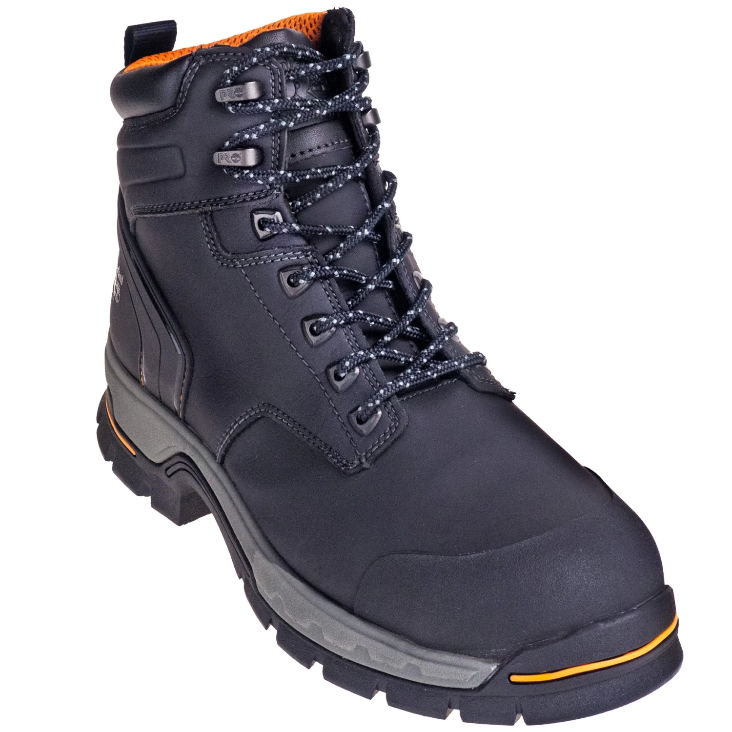 Timberland PRO Boots: Men's TB01064A 001 Black EH Stockdale 6-Inch Alloy Toe Work Boots 5 Timberland PRO Boots: Men's TB01064A 001 Black EH Stockdale 6-Inch Alloy Toe Work Boots - Image 3