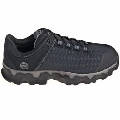 Timberland PRO Shoes: Men's TB0A1B6U 001 Alloy Toe ESD Powertrain Sport Black Athletic Work Shoes -Work Shoes Store timberland tb0a1b6u001 o 01