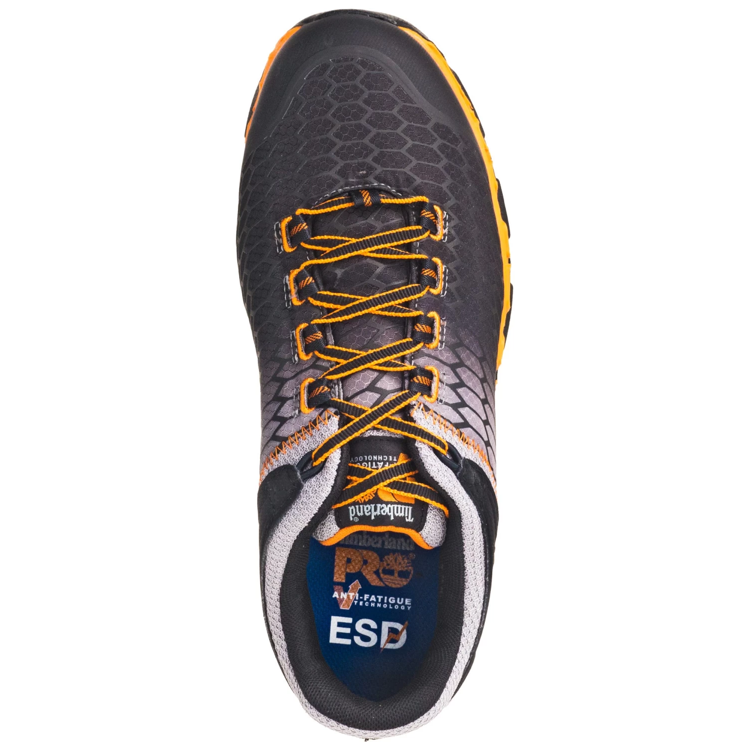 Timberland PRO Shoes: Men's TB0A1GT9 065 Grey ESD Alloy Toe Powertrain Sport Athletic Work Shoes 4 Timberland PRO Shoes: Men's TB0A1GT9 065 Grey ESD Alloy Toe Powertrain Sport Athletic Work Shoes - Image 2