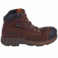 Timberland PRO Boots: Men's TB0A1I4H 214 Helix HD Brown 6-Inch Composite Toe Boots -Work Shoes Store timberland tb0a1i4h214 o 01