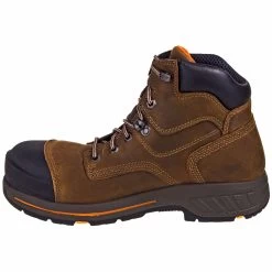 Timberland PRO Boots: Men's Helix HD 6-Inch TB0A1HQL 214 Brown Composite Toe EH Work Boots -Work Shoes Store timberland tb0a1ihql214 i 01
