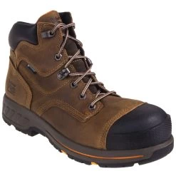 Timberland PRO Boots: Men's Helix HD 6-Inch TB0A1HQL 214 Brown Composite Toe EH Work Boots -Work Shoes Store timberland tb0a1ihql214 p 01