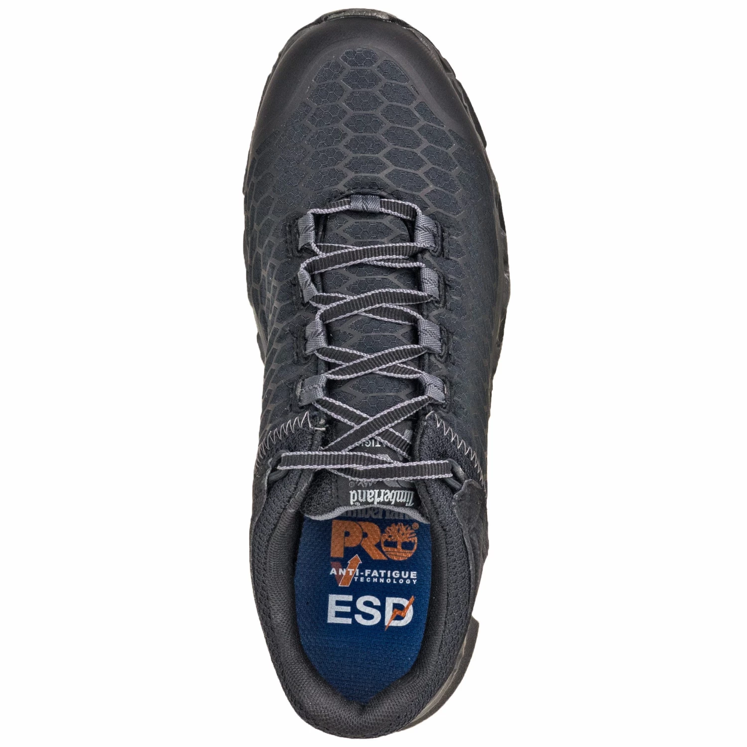 Timberland PRO Shoes: Women's TB0A1B7F 001 ESD Alloy Toe Black Athletic Powertrain Sport Work Shoes 4 Timberland PRO Shoes: Women's TB0A1B7F 001 ESD Alloy Toe Black Athletic Powertrain Sport Work Shoes - Image 2