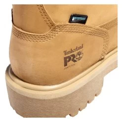 Timberland PRO Boots: Men's Waterproof Insulated 65030 6" Work Boots 9 Timberland PRO Boots: Men's Waterproof Insulated 65030 6" Work Boots -Work Shoes Store timberland 65030 back angle view 1
