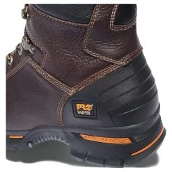 Timberland PRO Boots: Men's Endurance PR 52561 Brown 8" Steel Toe Work Boots -Work Shoes Store tmb pro 52561 back