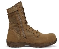 Tactical Research: Men's TR596ZCT FLYWEIGHT Hot Weather Side-Zip Composite Toe Tactical Boot -Work Shoes Store tr596zct 3