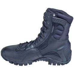 Tactical Research: Men's Black TR960Z Khyber Hot Weather Side-Zip Tactical Boots -Work Shoes Store tr9607st bellevillei 01