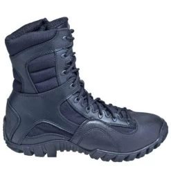 Tactical Research: Men's Black TR960Z Khyber Hot Weather Side-Zip Tactical Boots -Work Shoes Store tr9607st bellevilleo 01