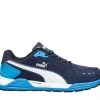 Puma Safety: Men's 644625 Blue Airtwist Low EH Composite Fiberglass Toe Athletic Work Shoe -Work Shoes Store untitled
