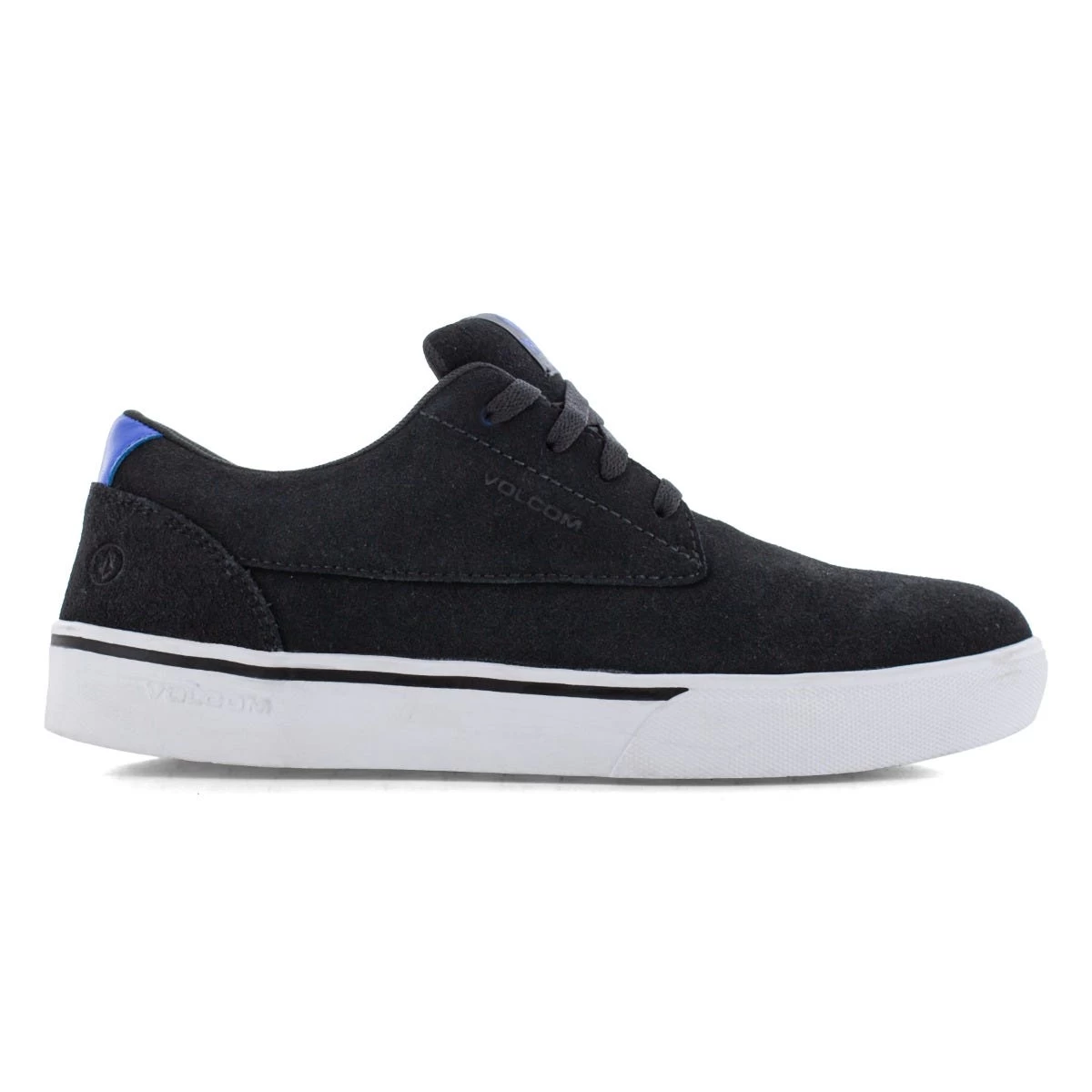 Volcom Shoes: Women's VM30110F Black Blue Composite Toe EH Slip Resistant True Skate Work Shoe 4 Volcom Shoes: Women's VM30110F Black Blue Composite Toe EH Slip Resistant True Skate Work Shoe - Image 3