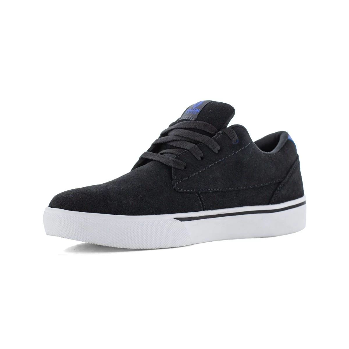 Volcom Shoes: Women's VM30110F Black Blue Composite Toe EH Slip Resistant True Skate Work Shoe 5 Volcom Shoes: Women's VM30110F Black Blue Composite Toe EH Slip Resistant True Skate Work Shoe - Image 4