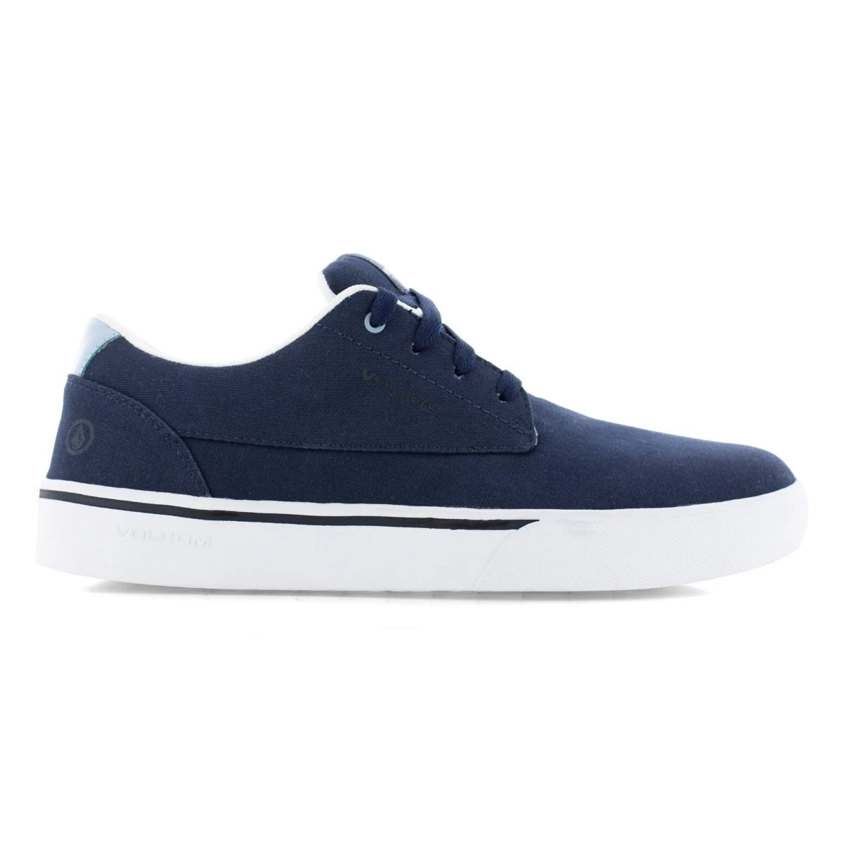 Volcom Shoes: Men's VM30116 Navy Light Blue Composite Toe Slip Resistant True Skate Inspired Work Shoe 5 Volcom Shoes: Men's VM30116 Navy Light Blue Composite Toe Slip Resistant True Skate Inspired Work Shoe - Image 3