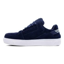 Volcom Shoes: Men's VM30227 Blue Composite Toe Evolve Slip Resistant Skate Inspired Work Shoe -Work Shoes Store volcom vm30227 evolve 04