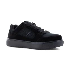 Volcom Shoes: Women's VM30232F Triple Black Composite Toe EH Slip Resistant Evolve Skate Inspired Work Shoe
