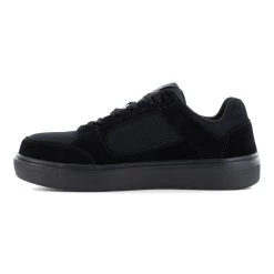 Volcom Shoes: Women's VM30232F Triple Black Composite Toe EH Slip Resistant Evolve Skate Inspired Work Shoe -Work Shoes Store volcom vm30232 vm30232f evolve 04